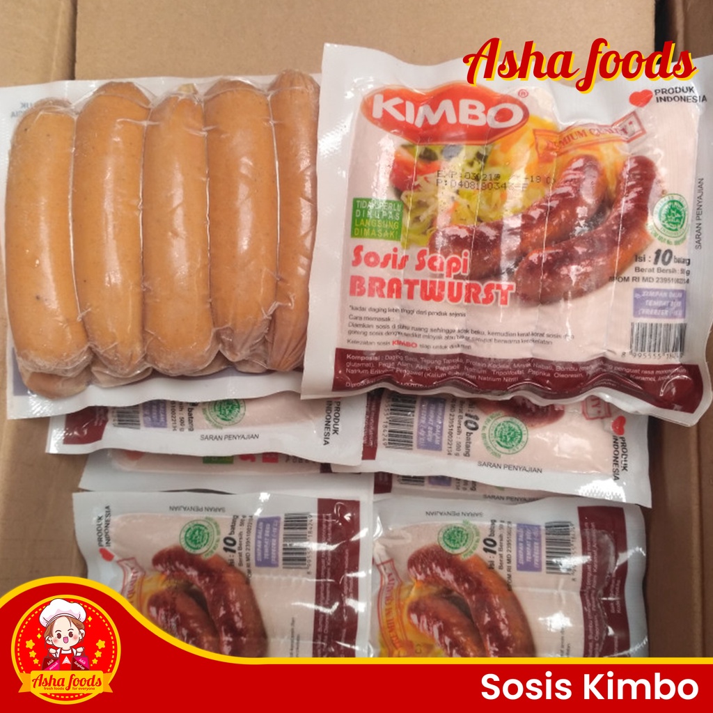 

SOSIS KIMBO MINI ISI 10 | SOSIS SAPI | SOSIS KIMBO | ASHAFOODS BEKASI