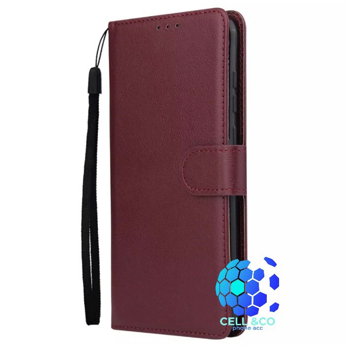 Flip cover REALME C3 Flip case buka tutup kesing hp casing hp flip case leather wallet