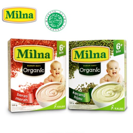 Milna Bubur Bayi ORGANIC 120 Gram