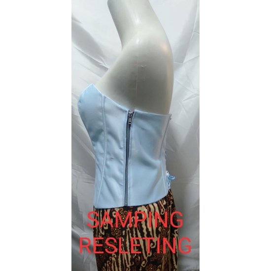 SAMPING resleting/belakang karet/longtorso/kemben