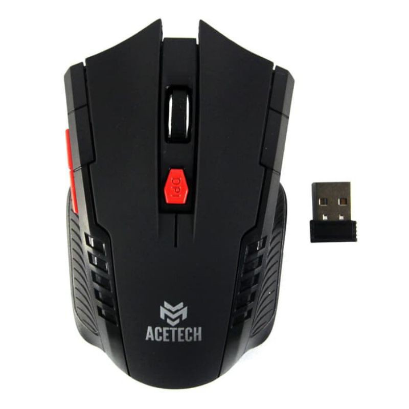 Mouse Wireless Gaming Fantech A30 - Black - Hitam