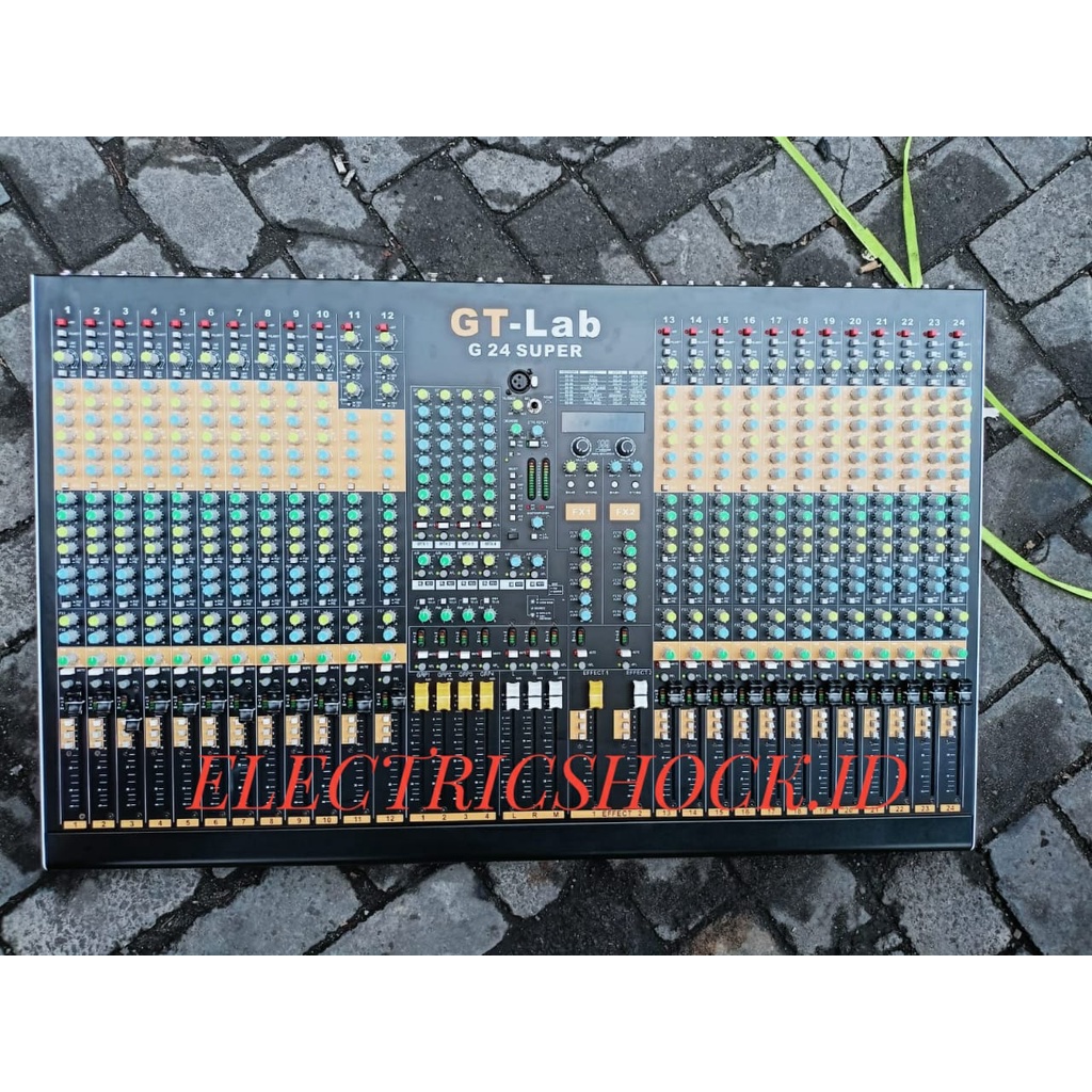 Jual MIXER AUDIO GT LAB G24 SUPER / G 24 SUPER SERIES ORIGINAL BY RDW