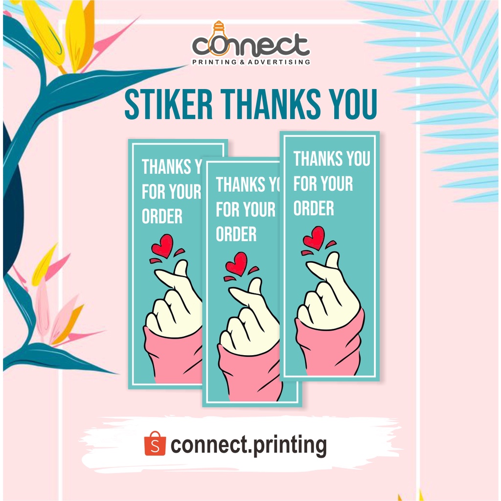 

Thanks You Stiker ( Label Terimakasih untuk souvenir)