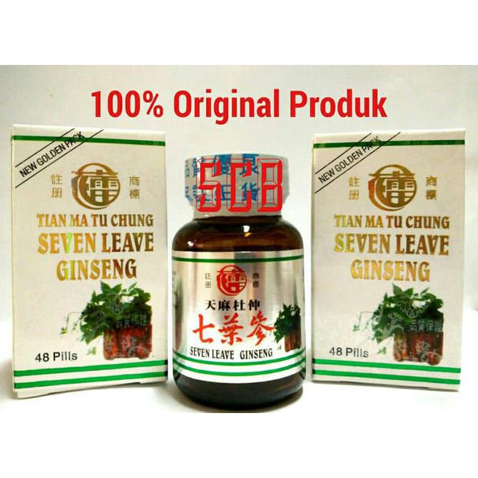 Joss Seven Leave Ginseng Original/Obat Rematik Dan Asam Urat Ampuh