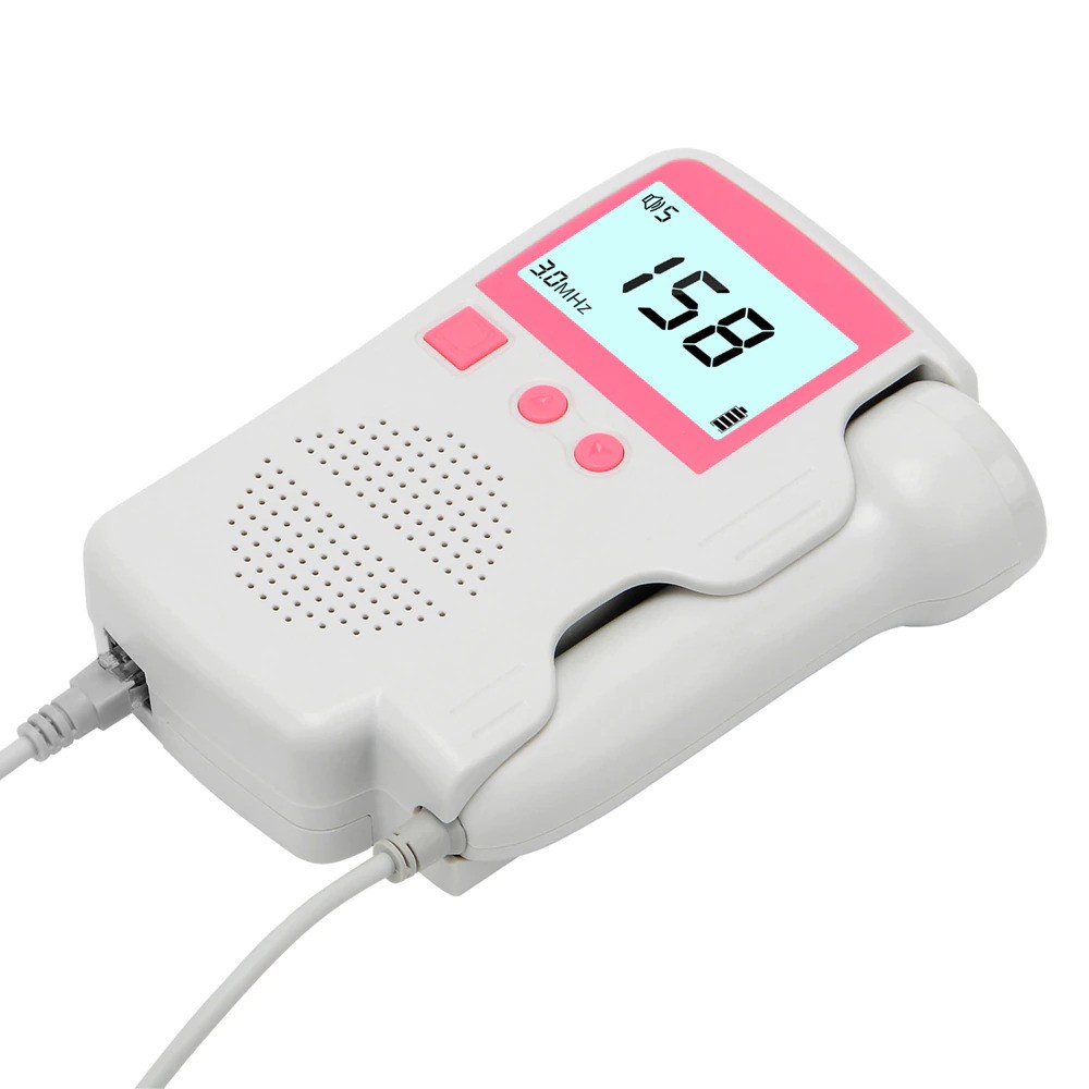 (ORIGINAL) Alat Deteksi Jantung Janin Bayi Fetal Doppler Heartrate Monitor