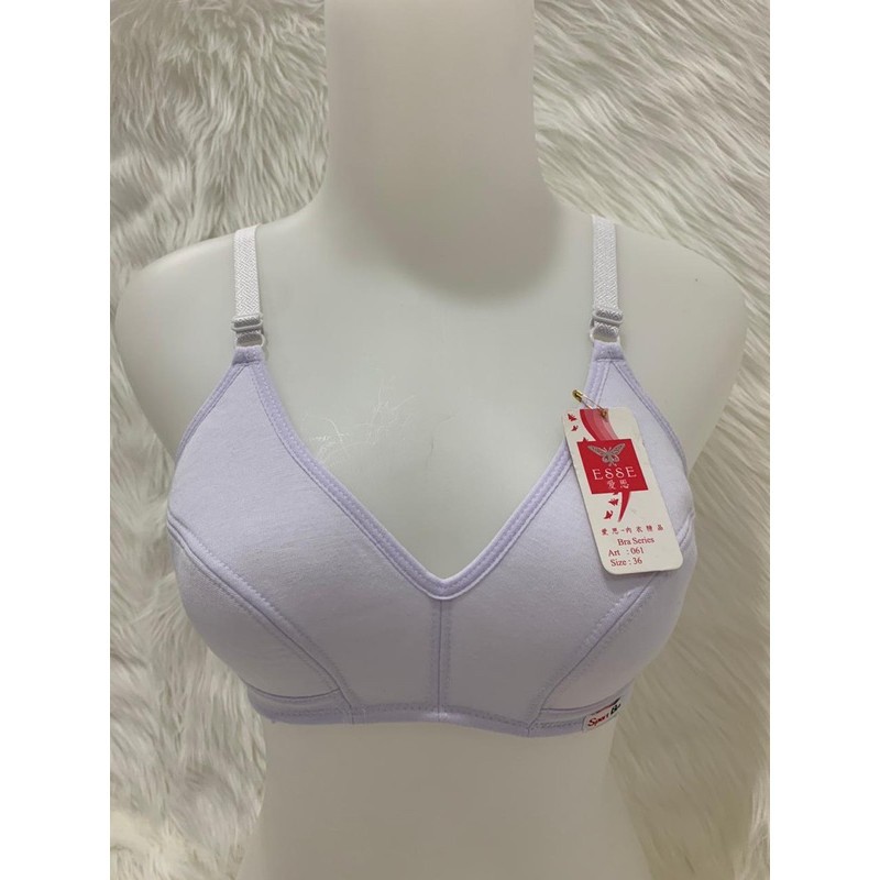 ESSE / BH Bra Putih POLOS Tanpa Kawat / BH ESSE PUTIH POLOS 061 PUTIH