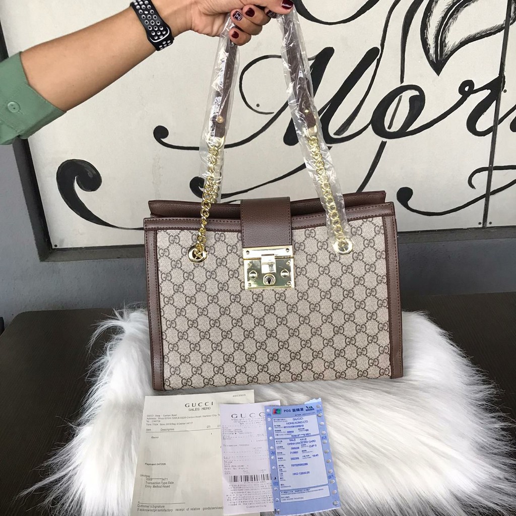 Tas Tote Gucci Padlock