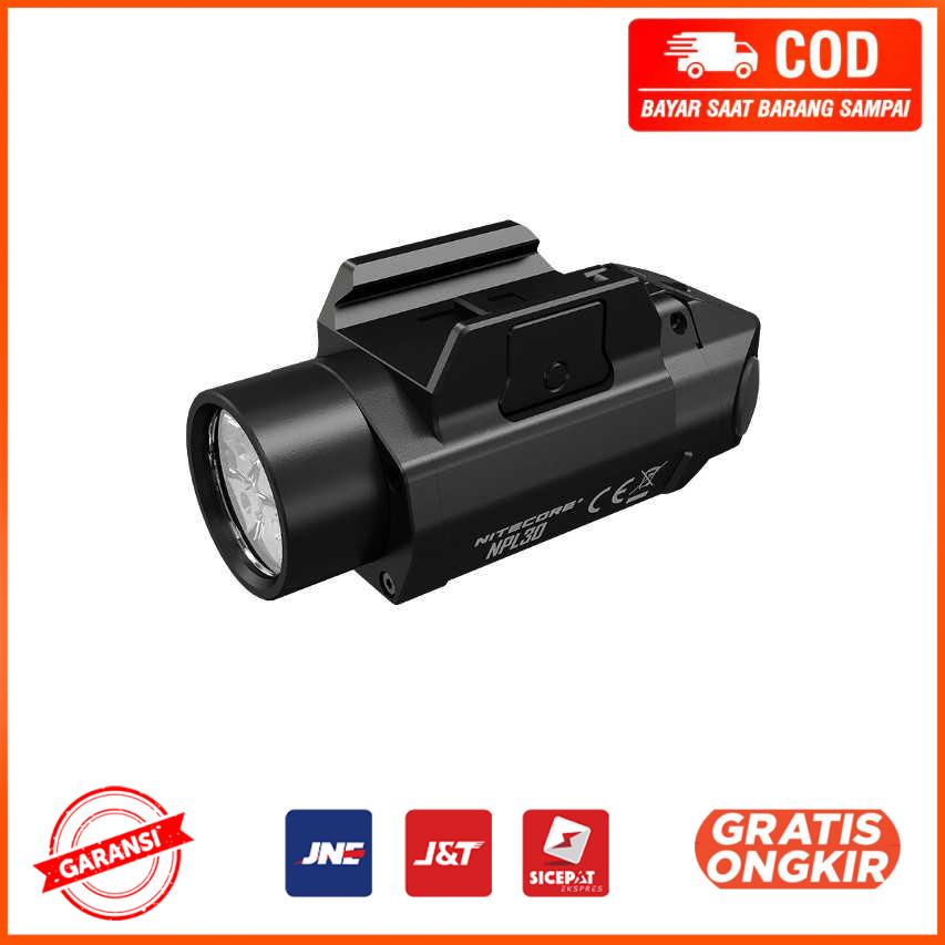 Nitecore Senter Senjata Api Compact Weapon Light 1200 Lumens - NPL30