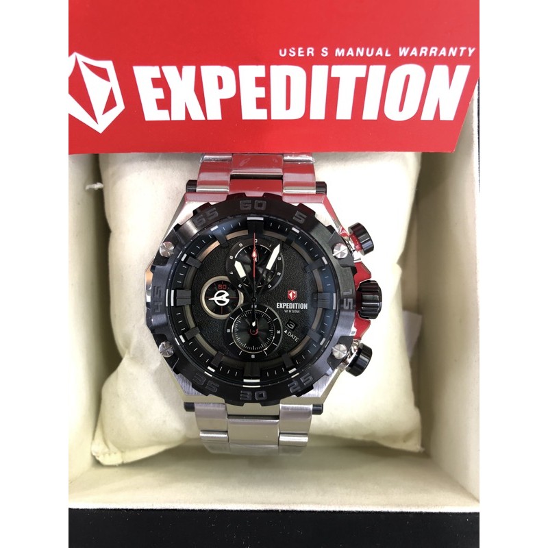 EXPEDITION NEW E6797M silver ring hitam