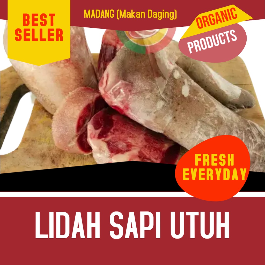

Lidah sapi utuh 1kg