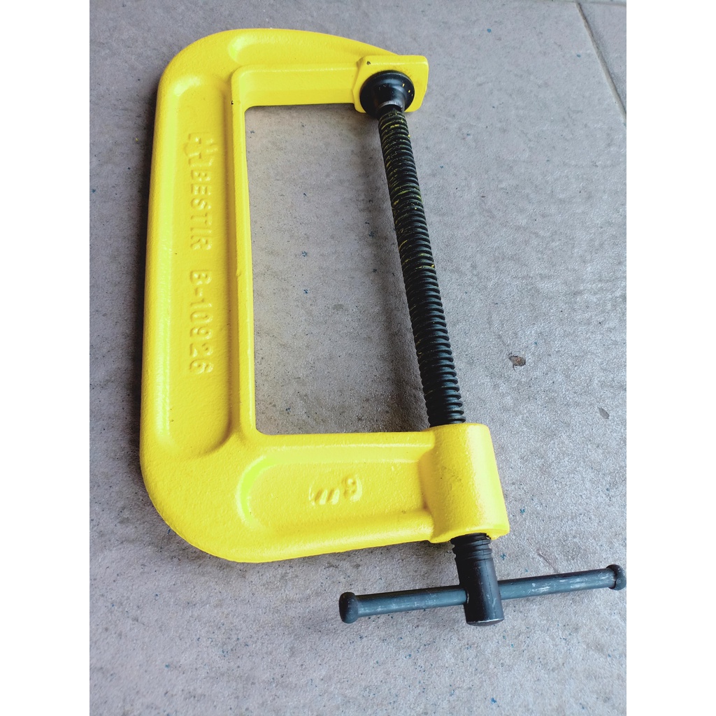 Termurah Klem C Kayu Besi 6 Inch - Penjepit Catok Untuk Kayu Besi Bestir Berkualitas