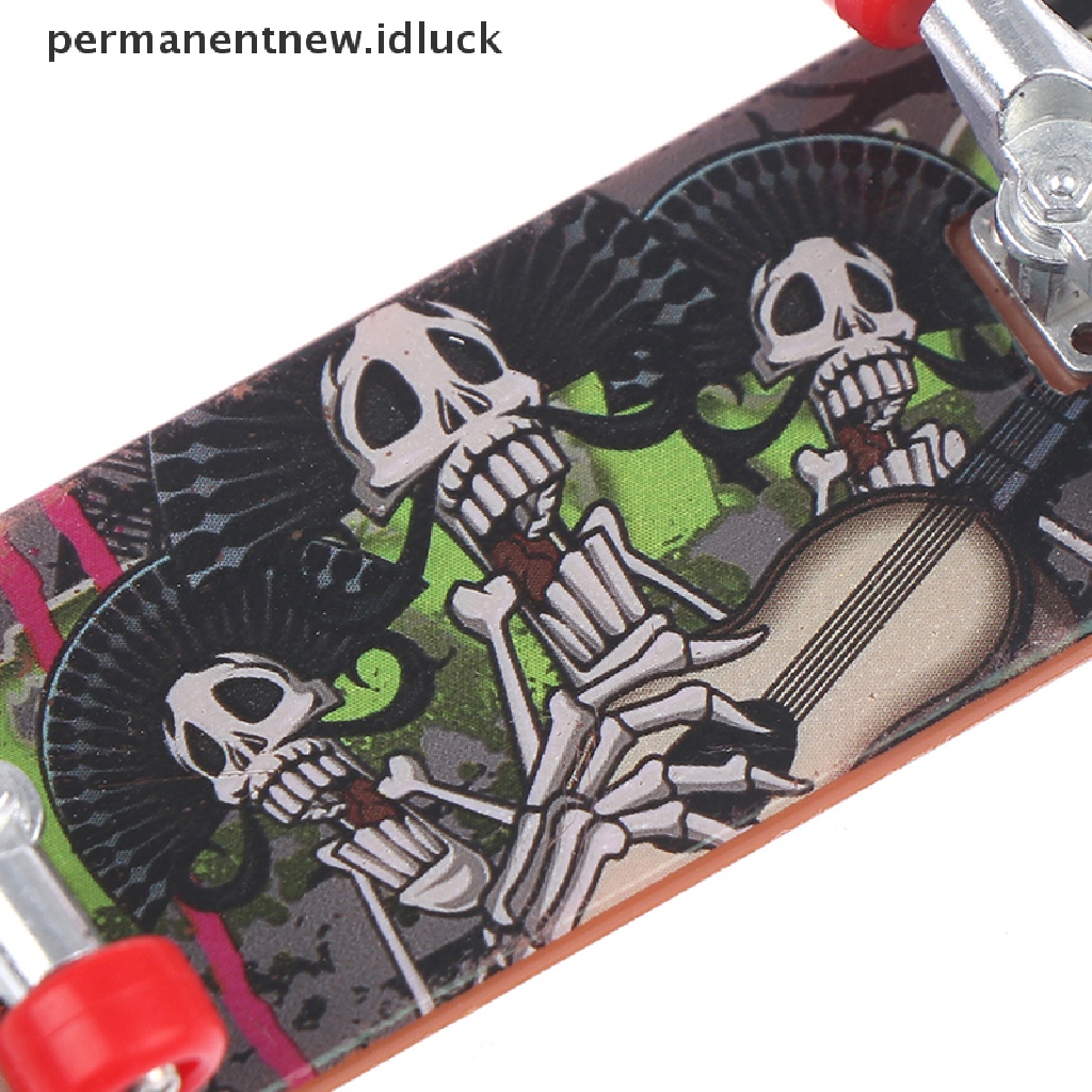 Mainan Skateboard Jari Mini Bahan Plastik