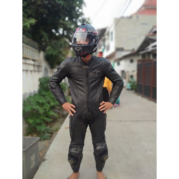 wearpack balap alpinestars original ukuran 42 motorcycle part