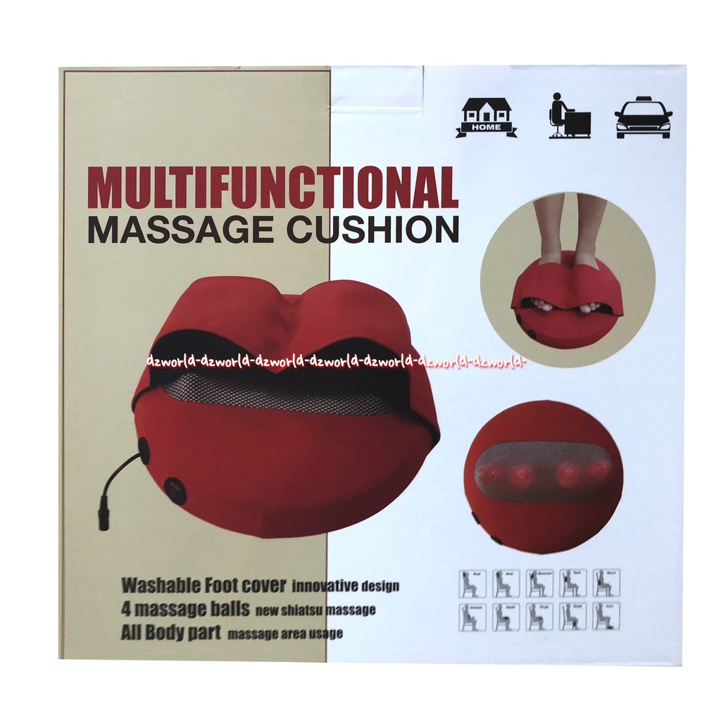Multifunctional Massage Cushion Alat Pijat Punggung Dan Kaki Bantal Pijat