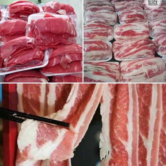 

BEEF SLICE HALAL - daging sapi slice yoshinoya sukiyaki yakiniku import USA