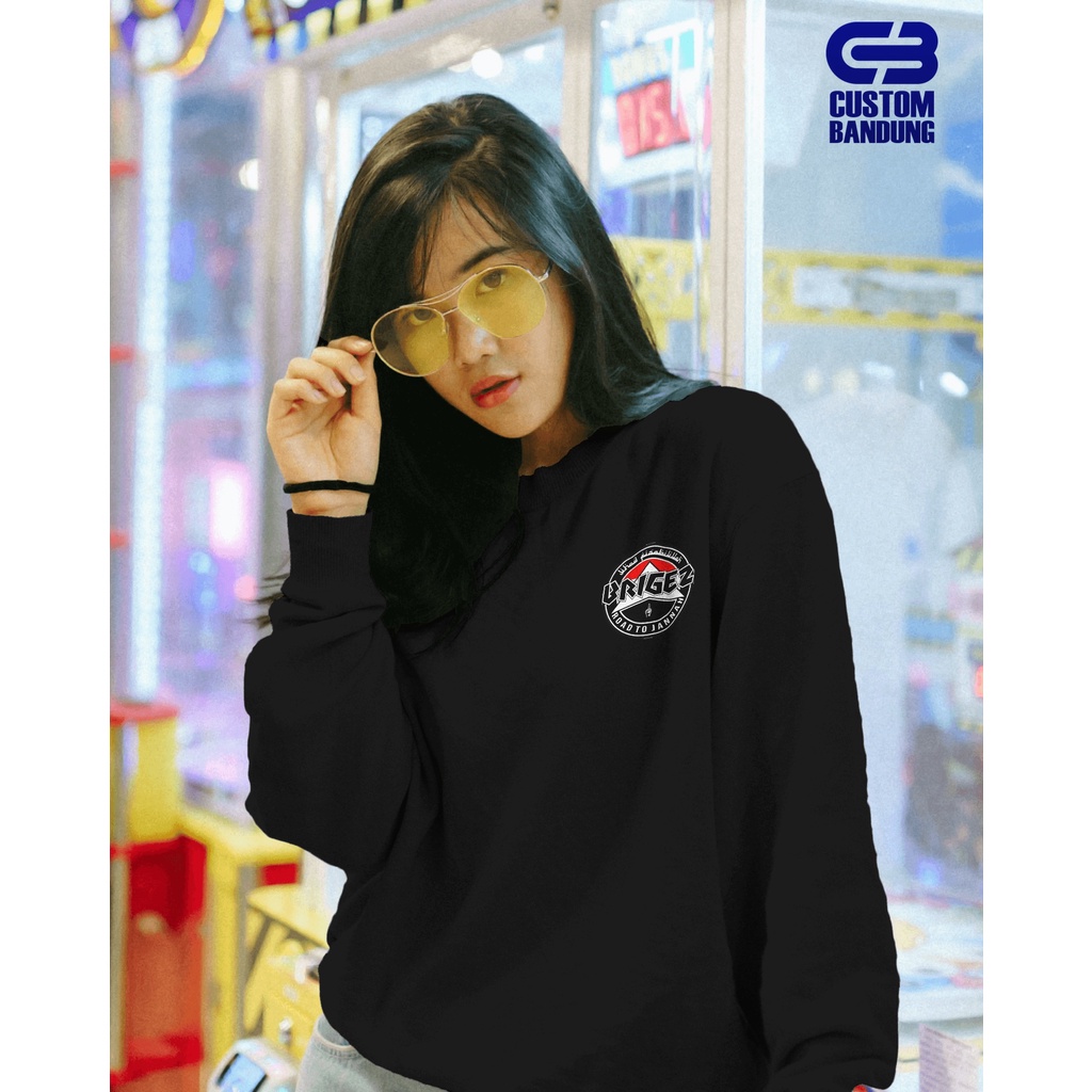 CREWNECK BRIGEZ 6 INDONESIA/ BAJU CREWNECK CLUB MOTOR/ CREWNECK DISTRO/ CREWNECK KOMUNITAS/ CREWNECK CUSTOM/ COMBED LEMBUT NYAMAN DIPAKAI/ CREWNECK KEREN/ CREWNECK ORIGINAL