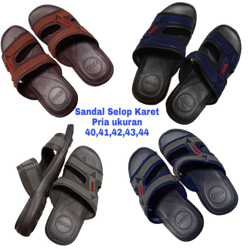 Sandal Pria/Sandal Slop Karet Pria/Sandal Cowok Dewasa/Sandal Slop Pria Dewasa/Sandal Karet Pria/San