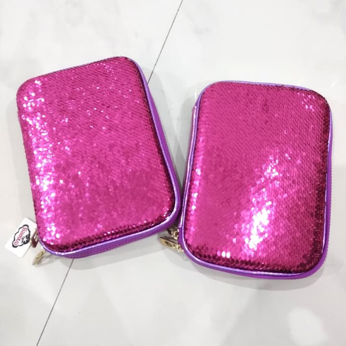 

KOTAK TEMPAT PENSIL HARDTOP SEQUIN SEPERTI SMIGGLE SANWQ PENCIL CASE