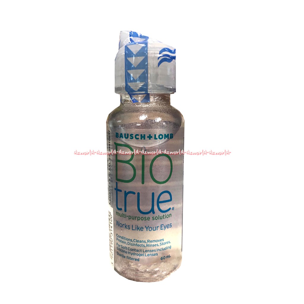 Bio True Bausch Lomb 60ml Pembersih Softlens Perawatan Lensa Kontak