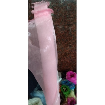 Organdy Polos Kilap/Bidang/Lebar 1.5 mtr