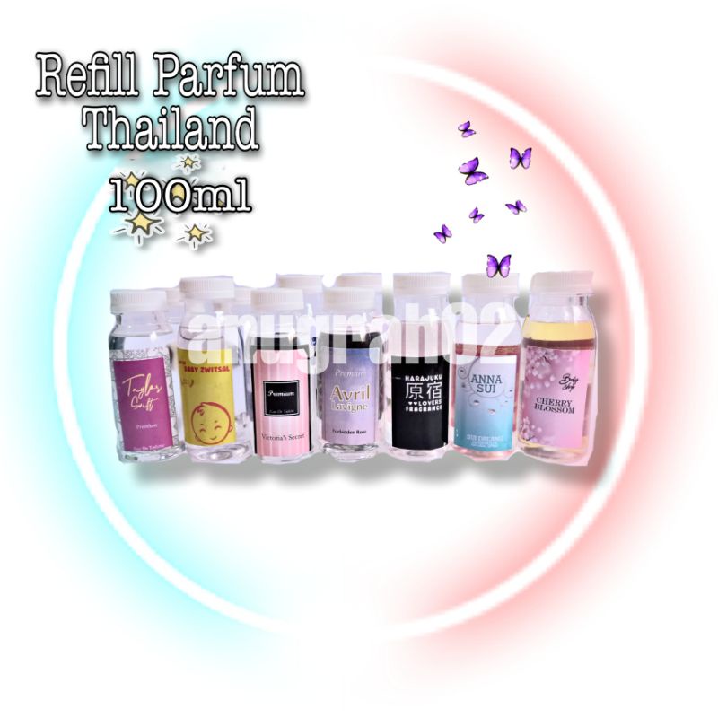 REFILL parfum thailand 100ml, Parfum, Minyak wangi