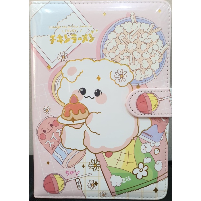 

Buku Diary Notebook Lucu Agenda Import Enjoy - pink