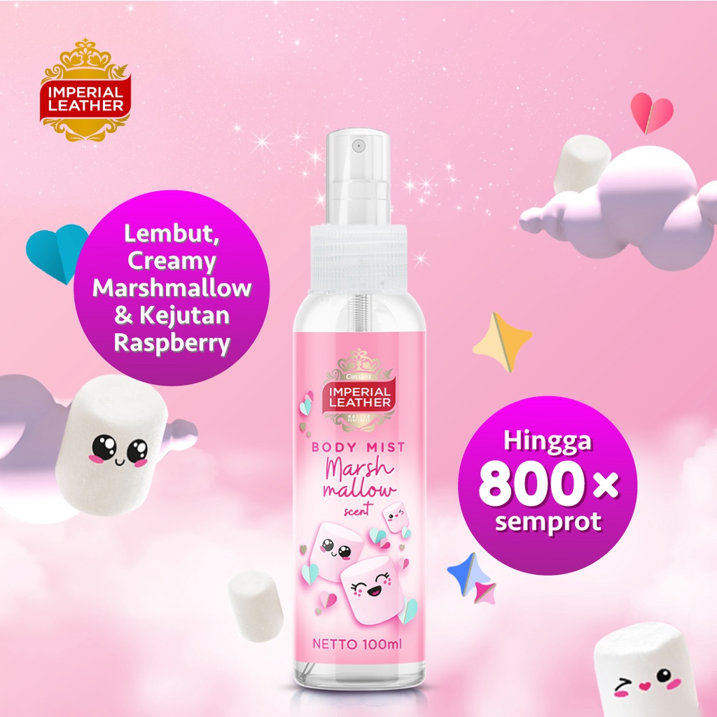 Cussons Imperial Leather body Mist Marshmallow Parfum Anak 100ml