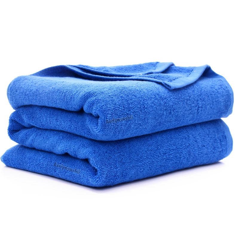 Handuk Tanggung Biru 50x100 Asriyasashii Cotton 100% Tebal Lembut Termurah Terlaris
