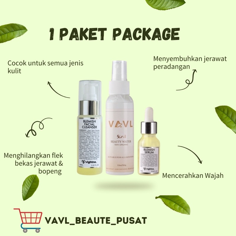 Vavl Beaute 1 Paket Package (Free pouch & gift)-2