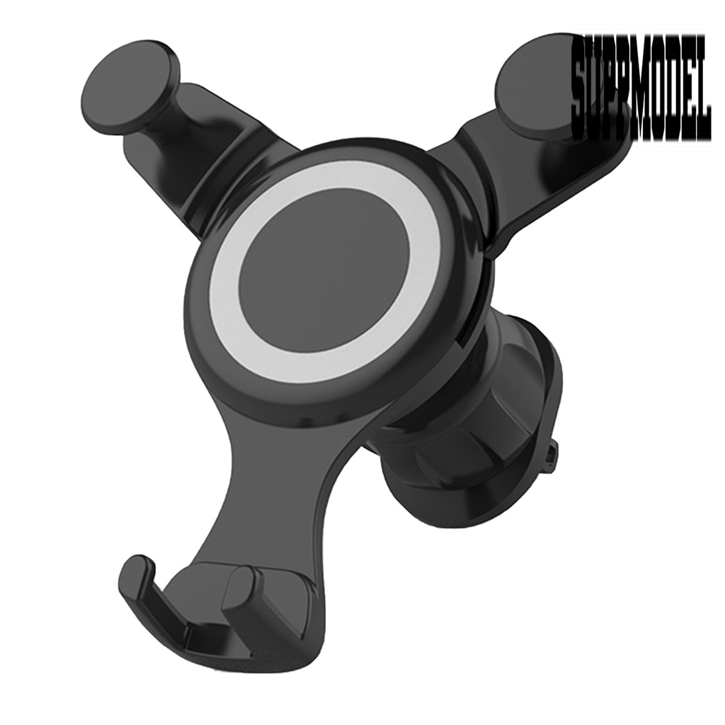 Bracket Dudukan Handphone GPS Rotasi 360 Derajat Untuk Kisi Ac Mobil