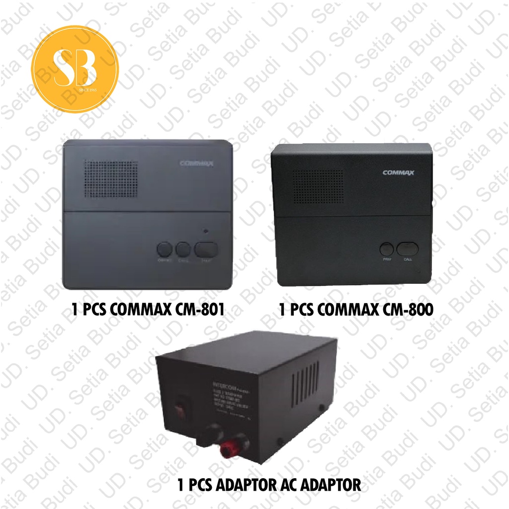 Paket A Commax CM-801 Intercom