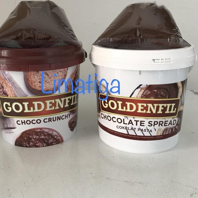 

3NY❆ Goldenfil Choco crunchy 250 gram dan Goldenfil chocolate spread Serbuuu