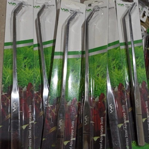 PINSET AQUASCAPE / VIVARIA PINSET BENGKOK PANJANG 27 CM / AQUARIUM / AQUASCAPE