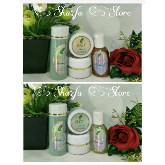 Cream Racikan Ijo RCI Paket White by Dr. CS Skincare Kulit Normal Berjerawat Pemutih Pembersih Wajah