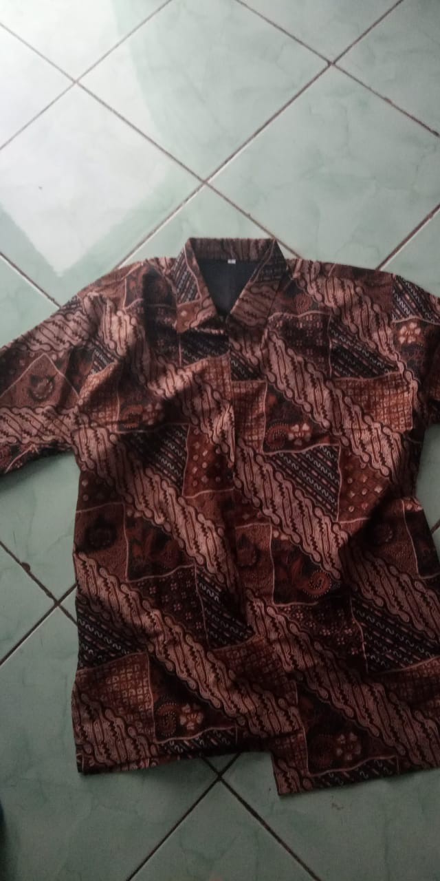 Kemeja Batik Pria Solo Lengan Panjang Lapis Furing Ganesh Martowiro Batiksoloamanah Argo Lawu