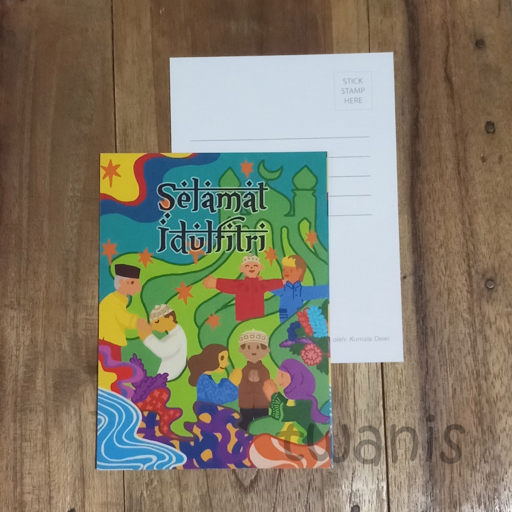 

KARTU POS SELAMAT HARI RAYA LEBARAN IDULFITRI POSTCARD