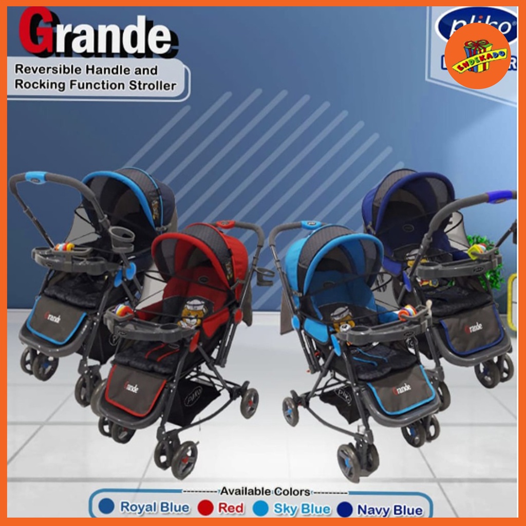 MAKASSAR! PLIKO GRANDE 268 STROLLER - Kereta Dorong Bayi