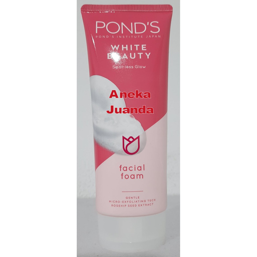 Jual Ponds Pond's White Beauty Facial Foam 100g | Shopee Indonesia