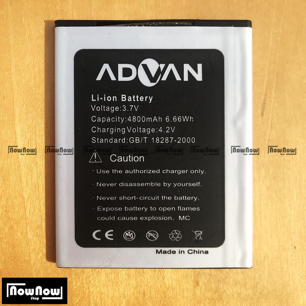 Baterai Advan S5P Original Double Power Batre Batrai Battery HP