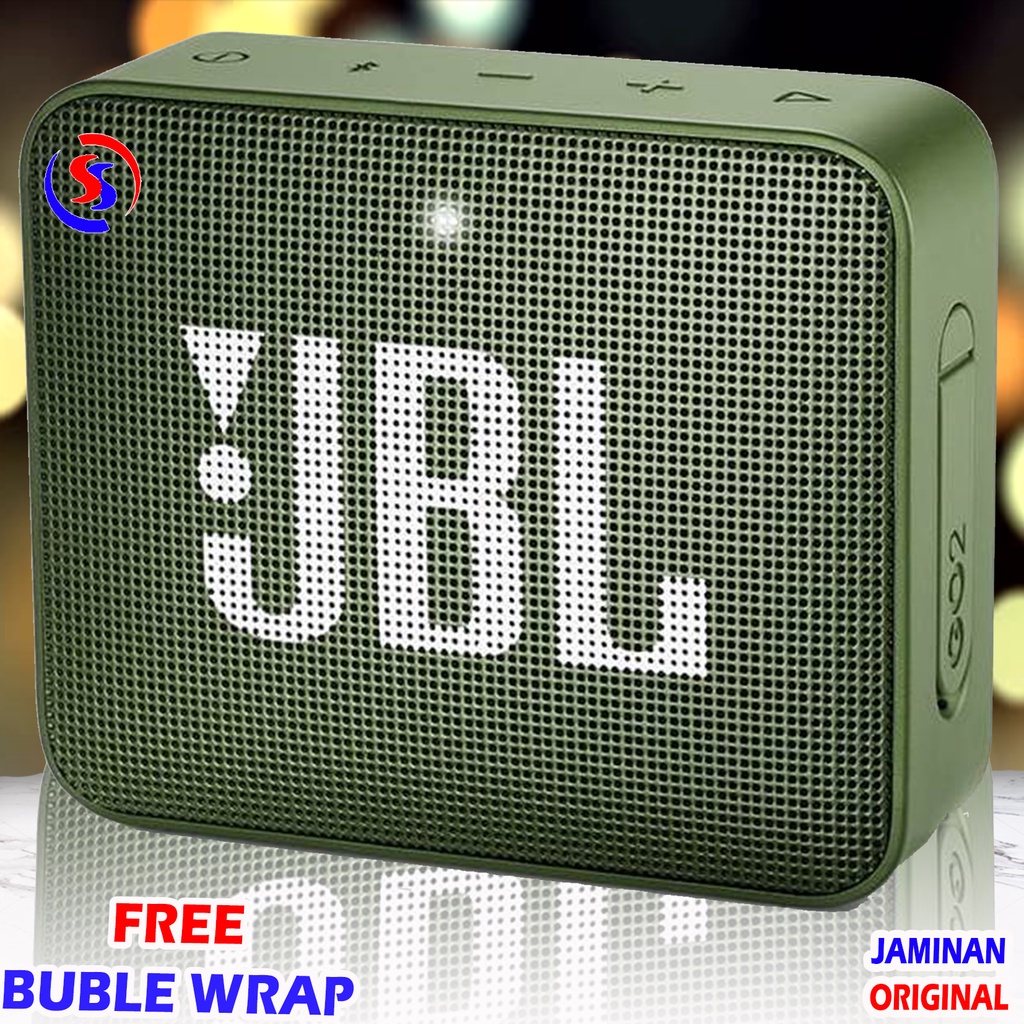 Portable Speaker Bluetooth Go 2 Megabass Slot Memory JBL Garansi Resmi