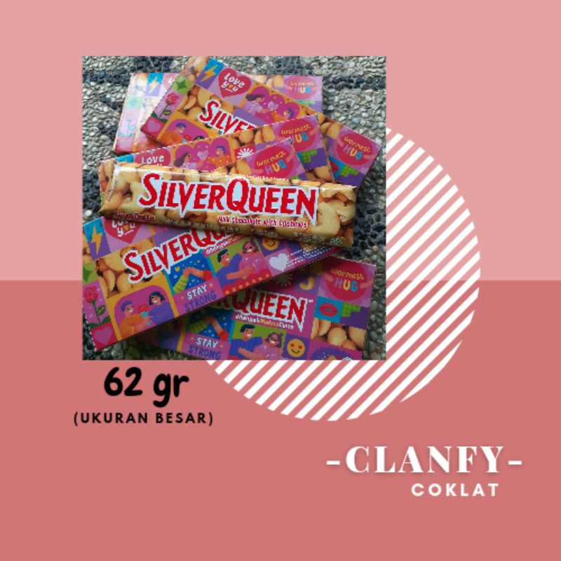 

Valentine Coklat Cokelat Silverqueen Silver Queen (62 gram)