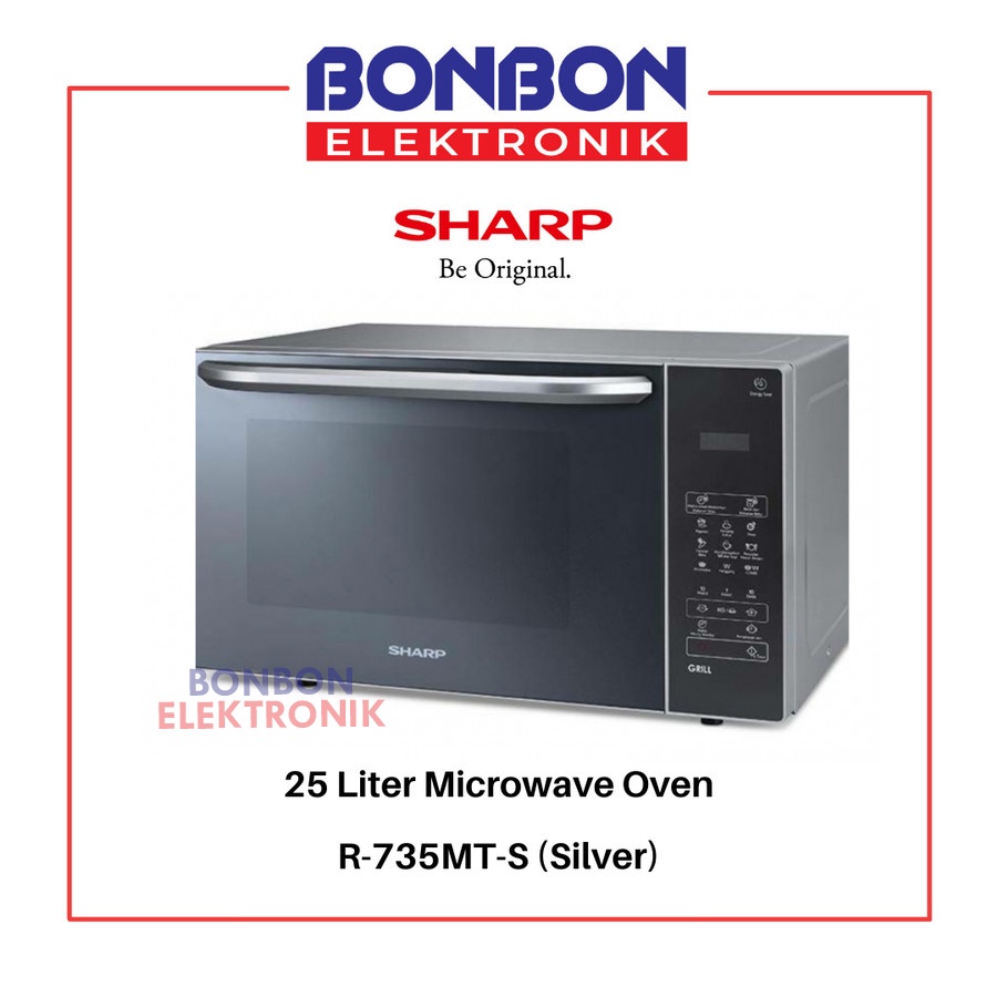 Sharp Microwave Grill Oven R 735 MT (S) / R735MTS / R 735MT Silver