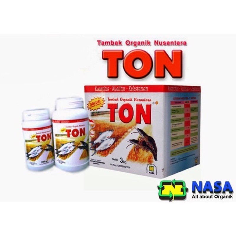 TON / TON NASA / Pupuk Tambak Organik Nasa 3kg