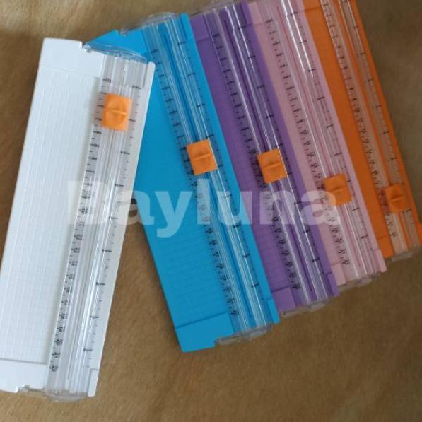 

Model Terkini 7CZ Paper Trimmer Mini Pemotong Kertas A5 / A4 size 22cm 92 Ready