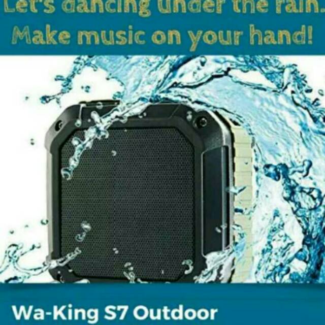 Speaker Bluetooth W-King S7 Tahan air Termurah