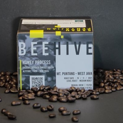 

Kopi Arabica - Coffee Arabiccoo Beehive - Honey Process - 1 Box 10 Sachet