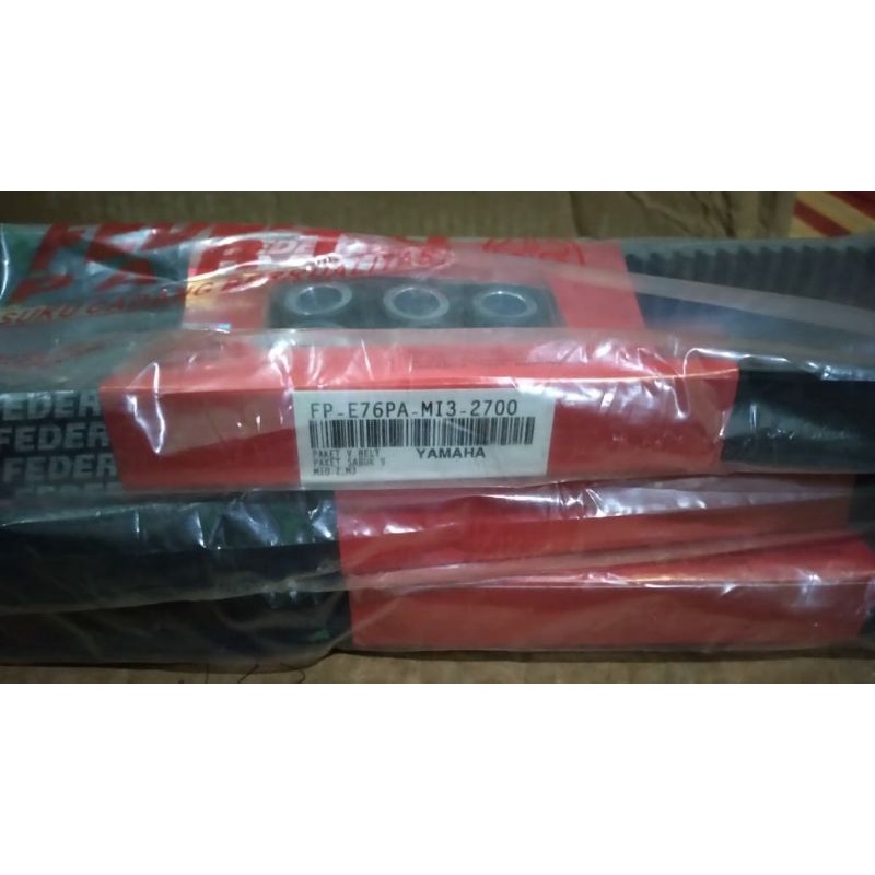 fanbelt Vanbelt Vbelt V-belt set roller mio z mio m3 mio 125 Federal