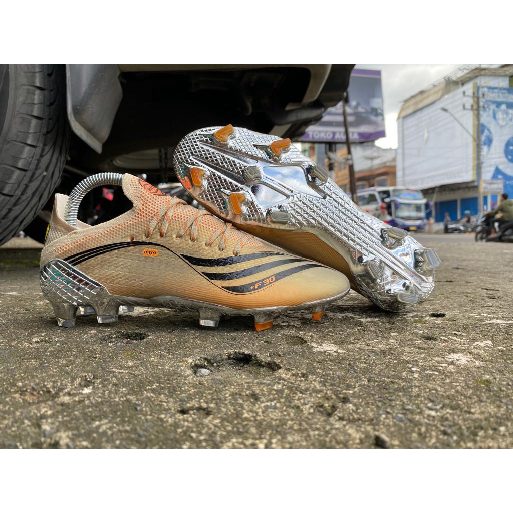 Soccer Adidas X Speedflow Messi.1 FG - Tech Metallic Core Black