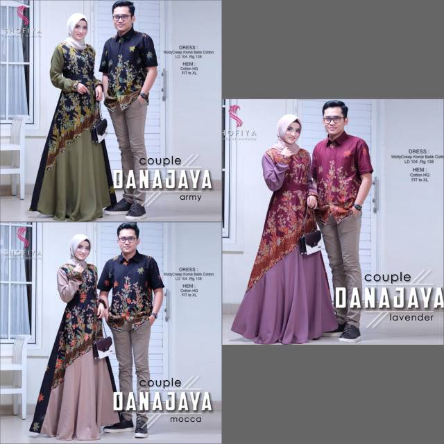 Couple Gamis Shofiya Danajaya