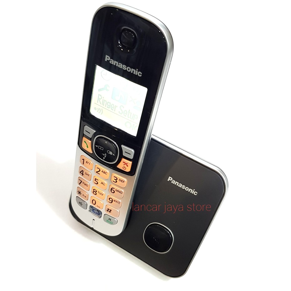 Telephone Wireless Panasonic KX-TG6851 - Hitam